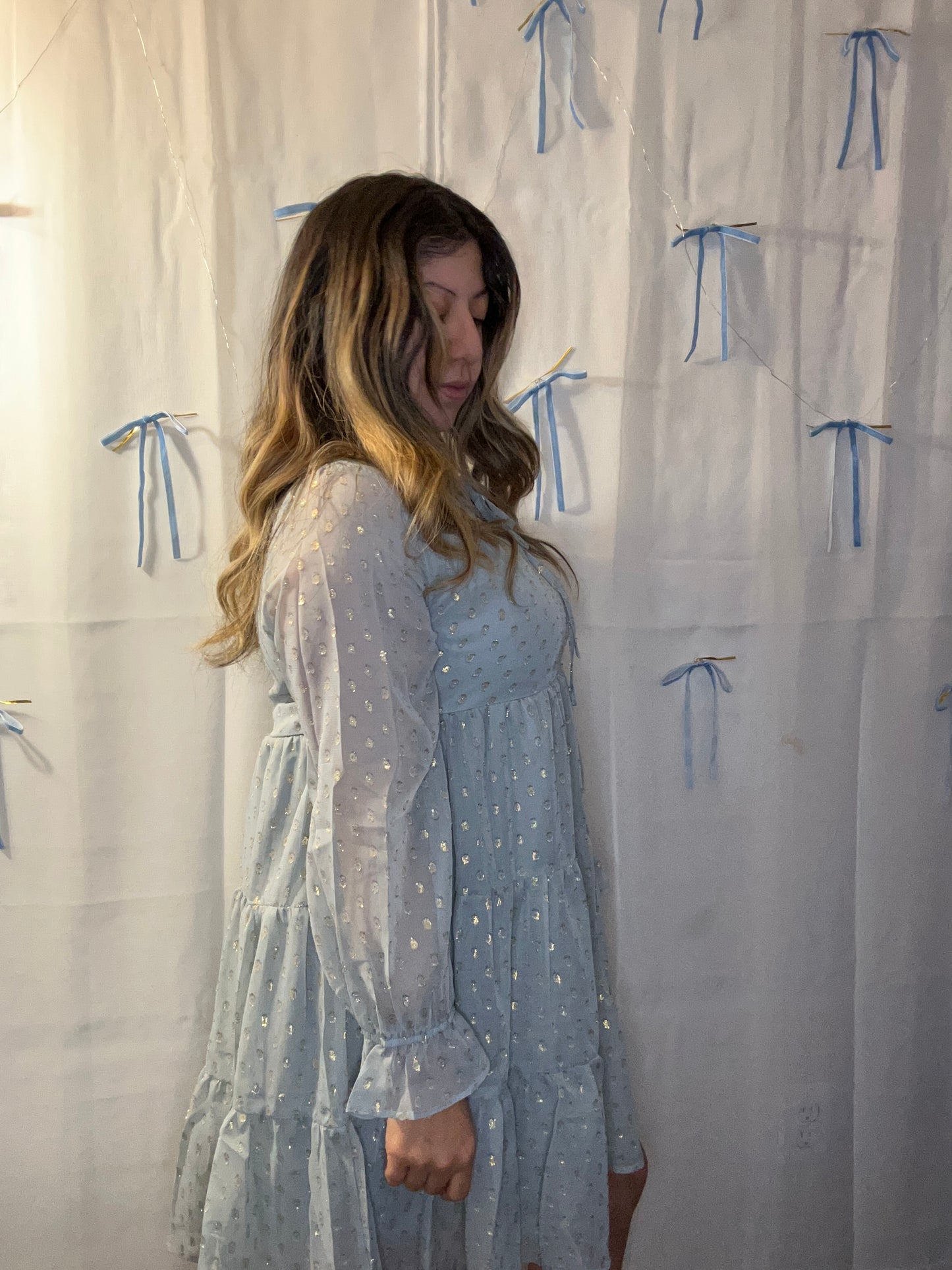 Dusty Blue Dress