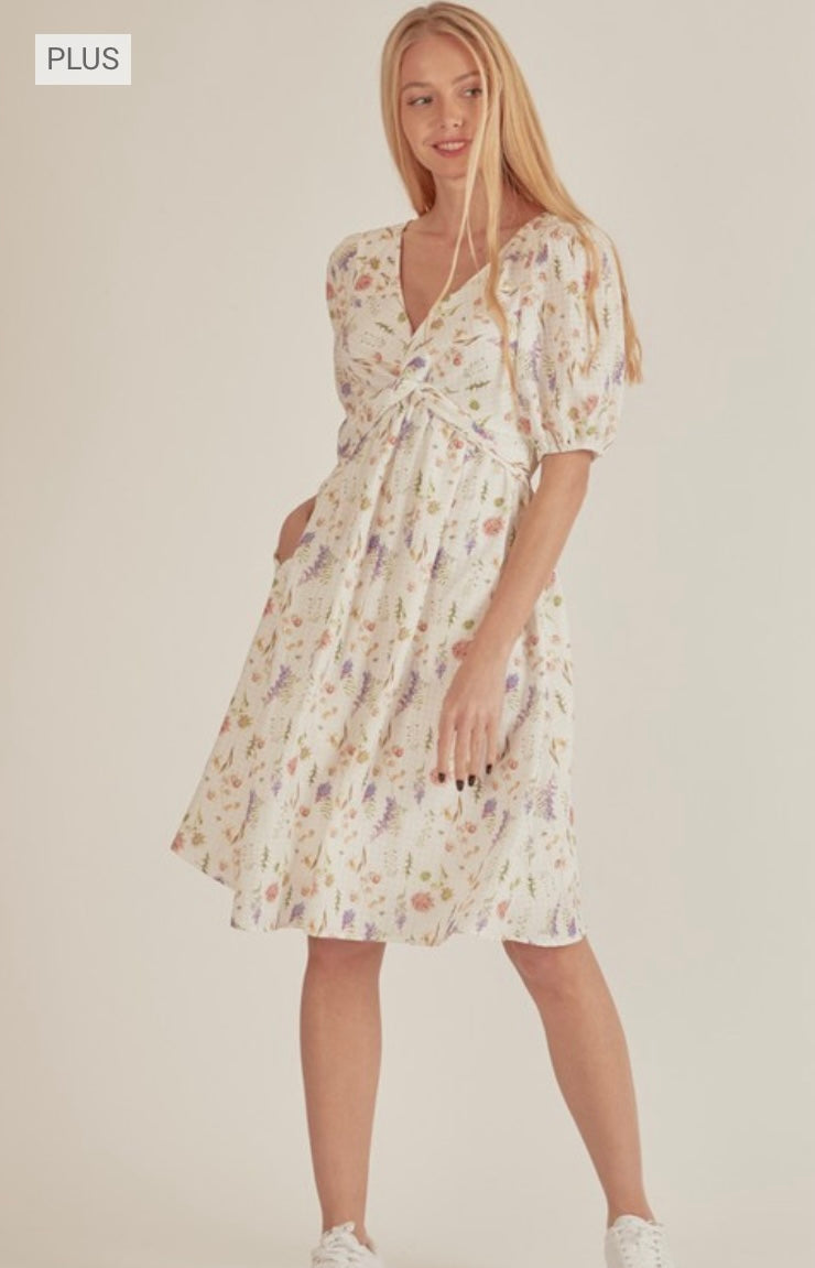 Spring Multi-floral Dress