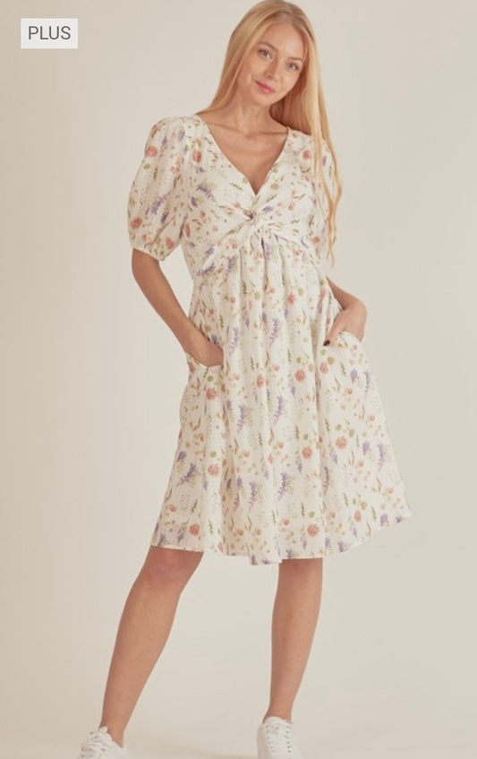 Spring Multi-floral Dress